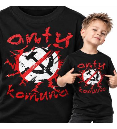 KOSZULKA DZIECIĘCA  Patriotyczna ANTY KOMUNA 2
